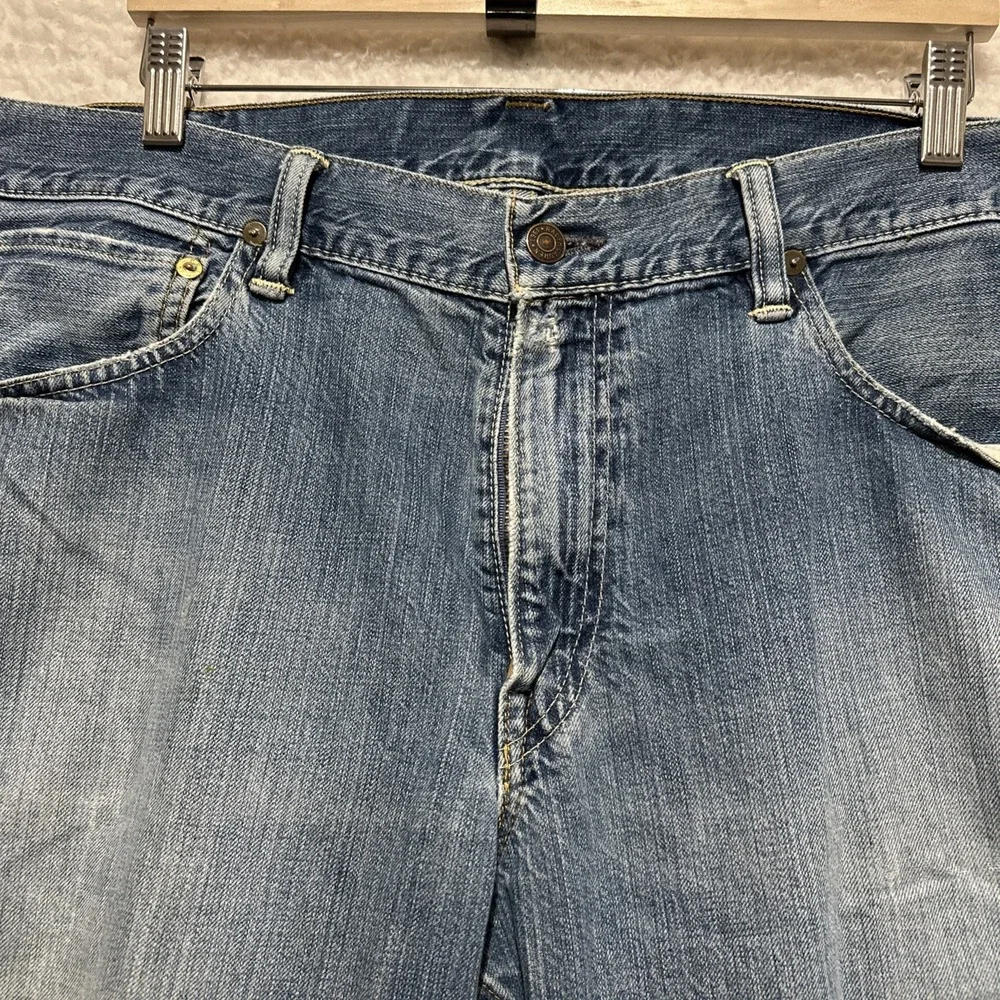 Polo‎ Ralph Lauren Vintage 67 Jeans Men's 36 Blue Denim Distressed Classic Fit